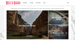 Desktop Screenshot of hellsoasis.com